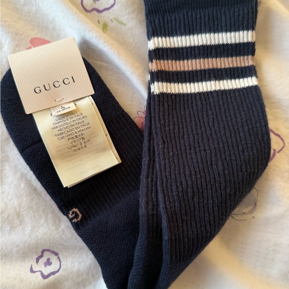Gucci boys socks size L